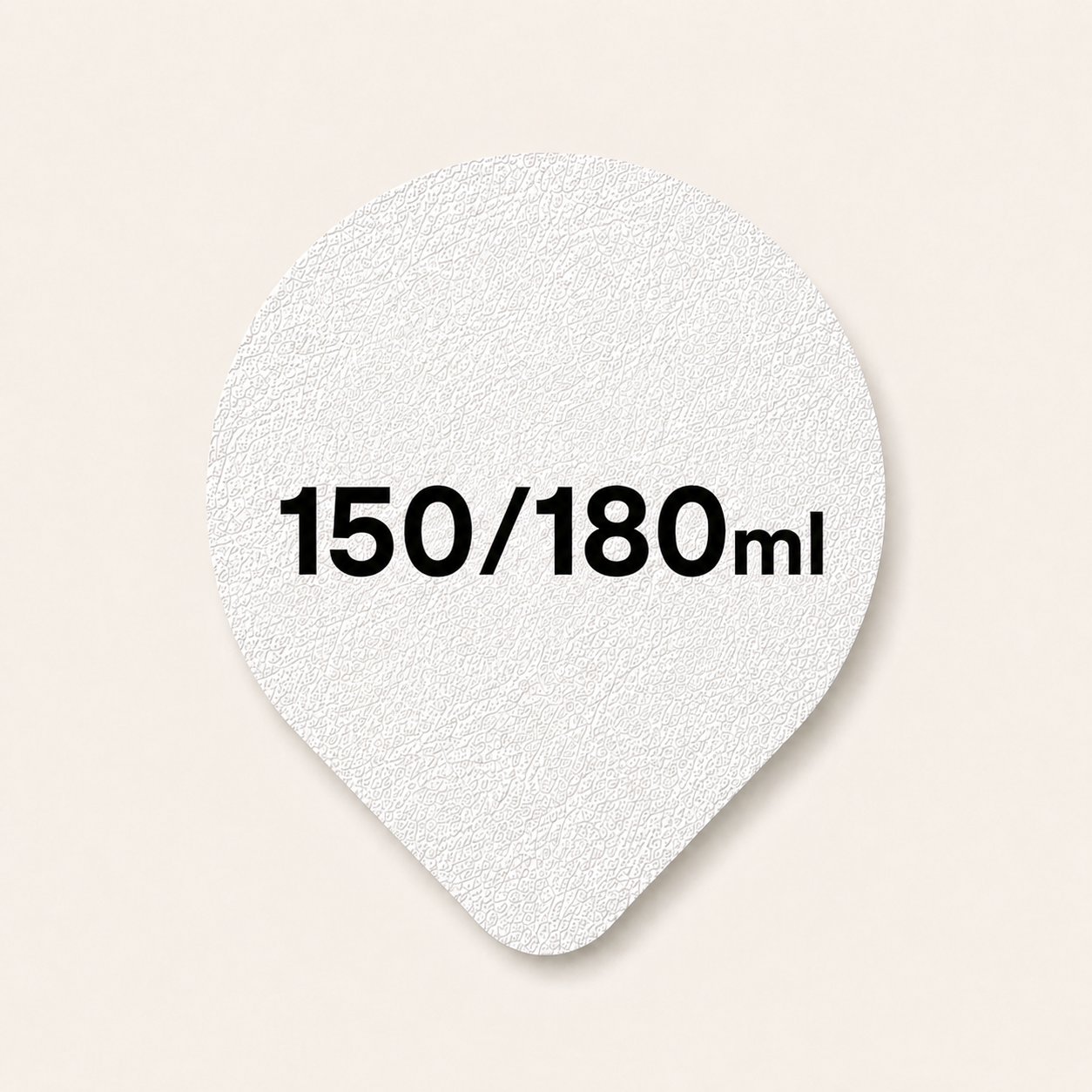 Tampa Selo de Aluminio 75 mm Para Pote 150 a 180 ML