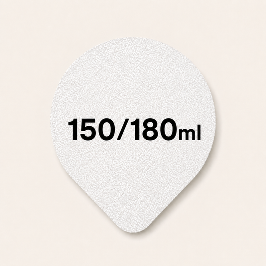 Tampa Selo de Aluminio 75 mm Para Pote 150 a 180 ML