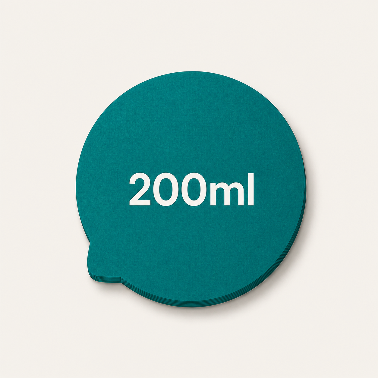 Tampa de Papel Selo Personalizado Copo 200ml