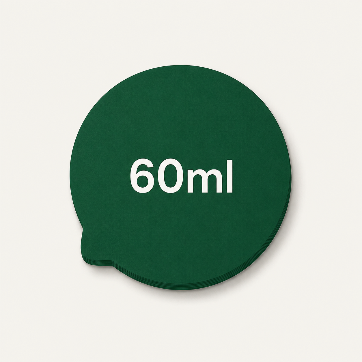 Tampa de Papel Selo Personalizado Copo 60ml