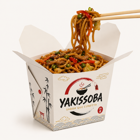 Box Comida/Yakissoba 600g Personalizado
