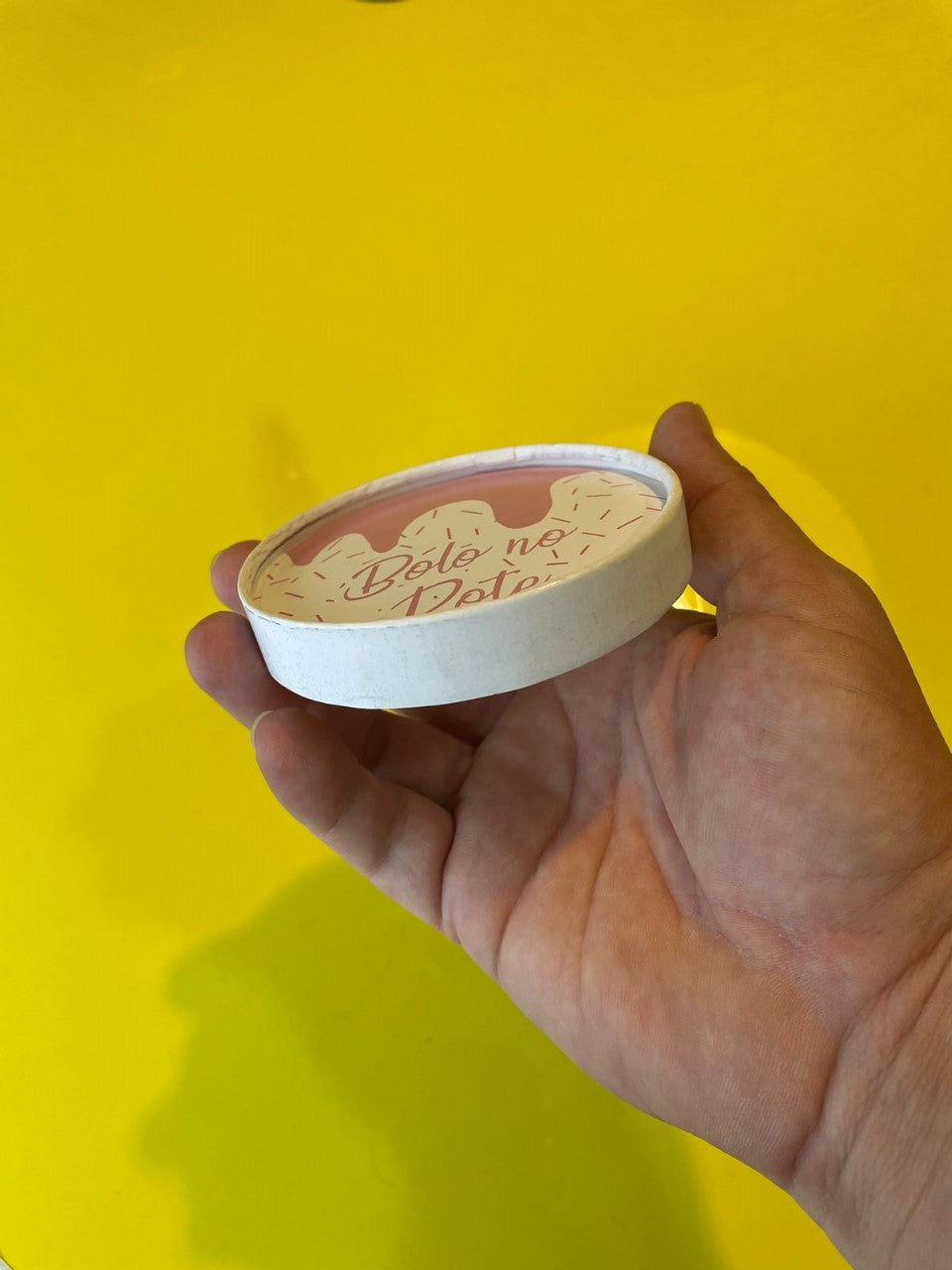 Tampa de Papel Encaixe Personalizado 500ml