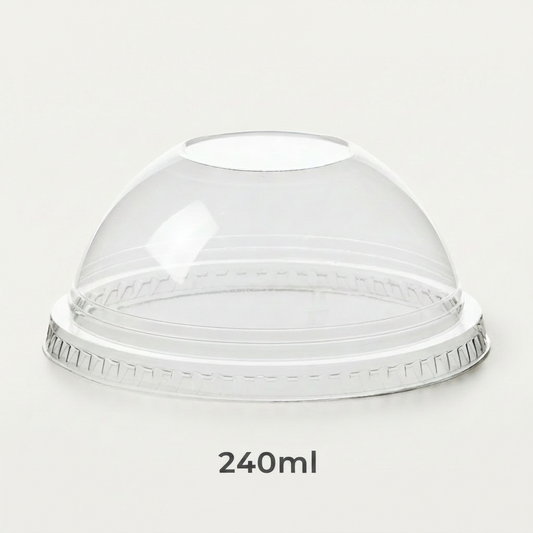 Tampa PET Bolha sem furo para Pote 240ml