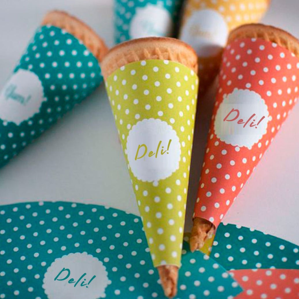 Cone para casquinha de sorvete Personalizado - M/G
