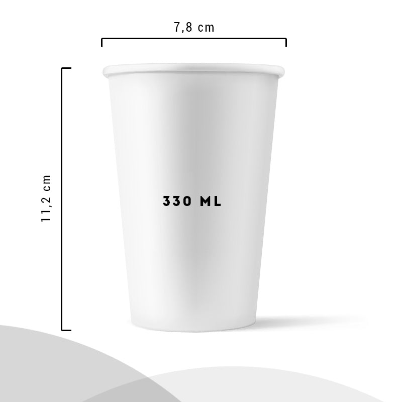 Copos Biodegradáveis Personalizados 300ml  - 10.000un