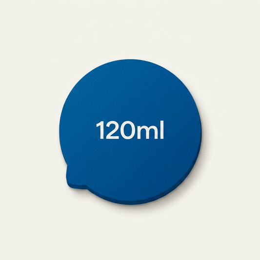 Tampa de Papel Selo Personalizado Pote 120ml