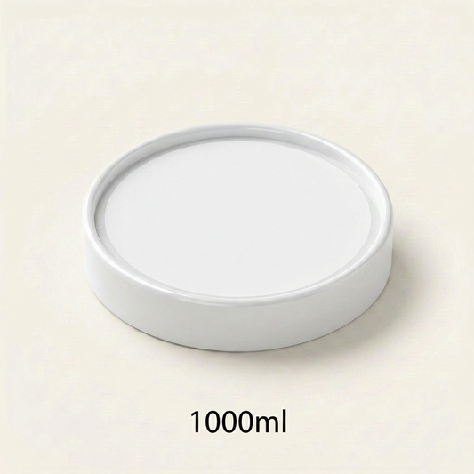 Tampa de Papel Encaixe Branca 1000ml