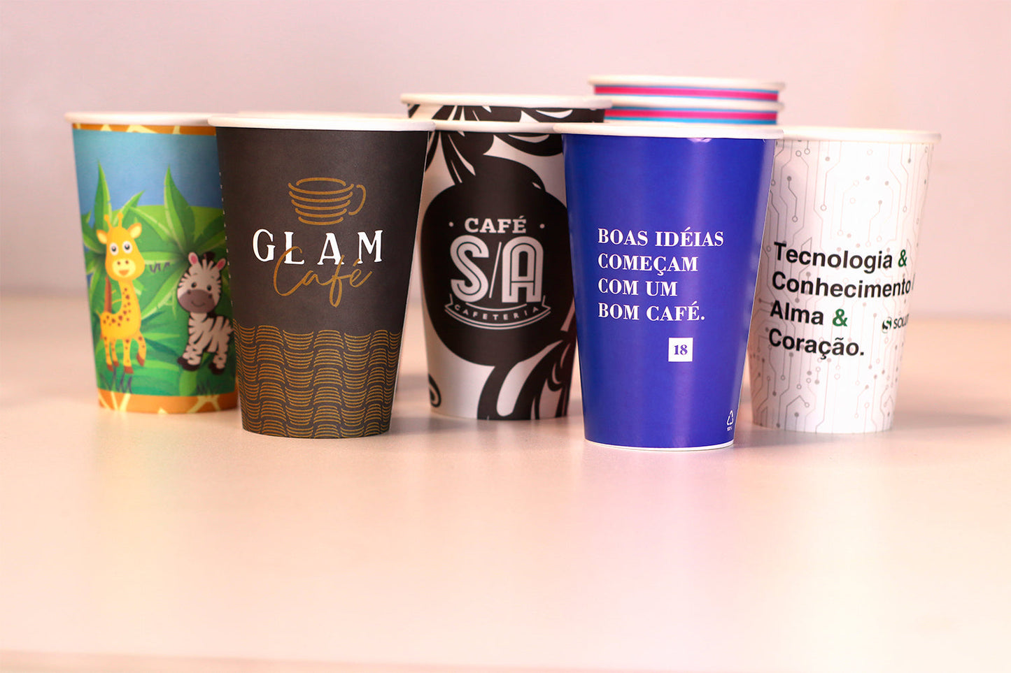 Copo Biodegradável Personalizado 200 ml