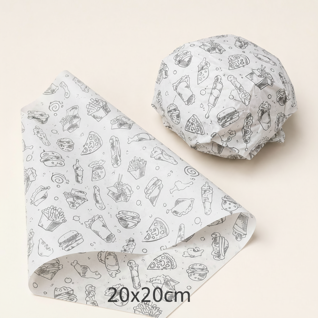 Papel Manteiga Catálogo 20x20cm
