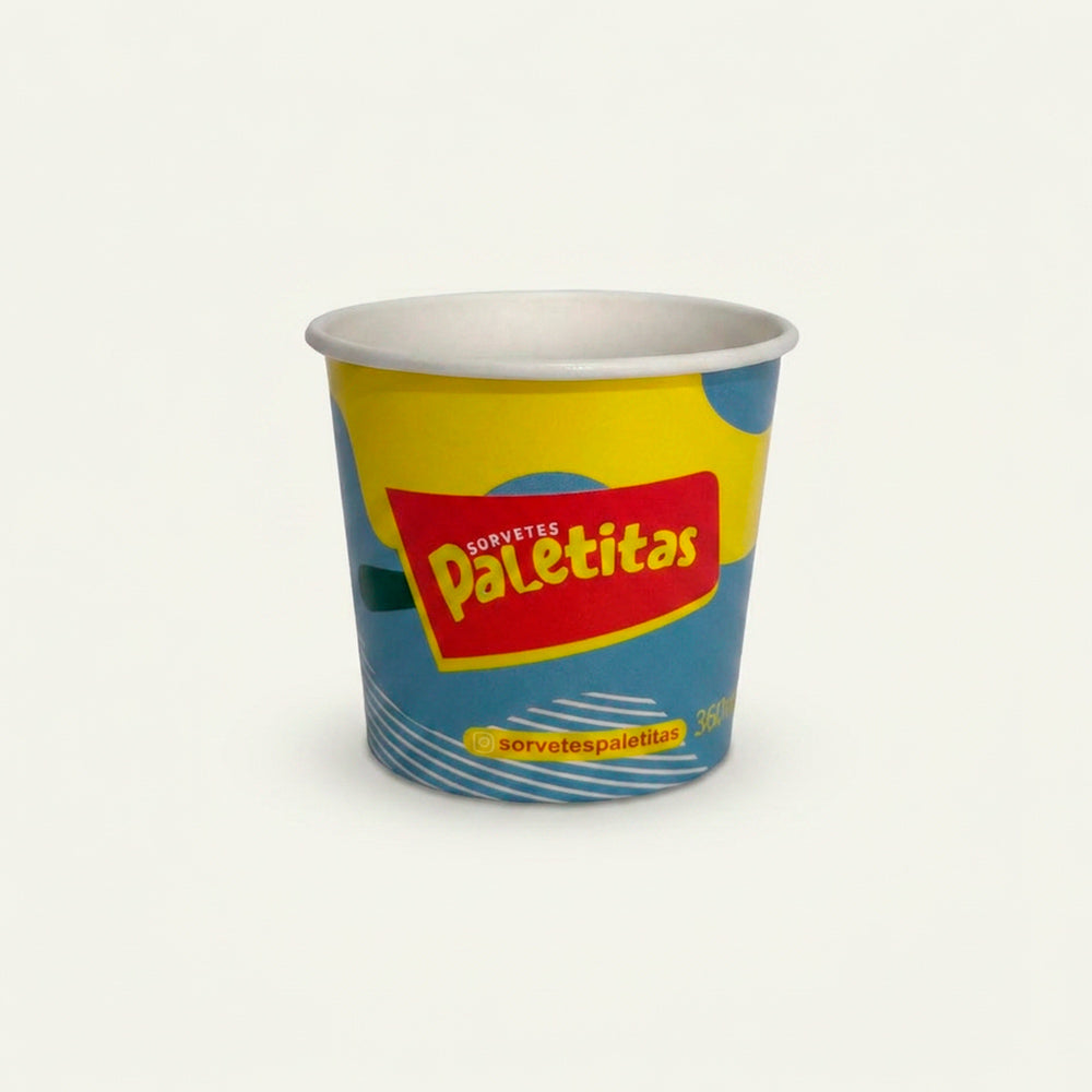 Pote Biodegradável Personalizado 500 ml