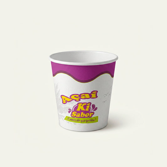 Pote Biodegradável Personalizado 240 ml