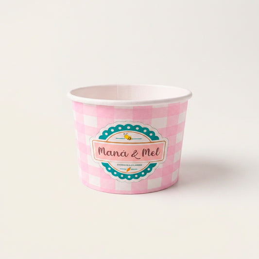 Pote Biodegradável Personalizado 250 ml
