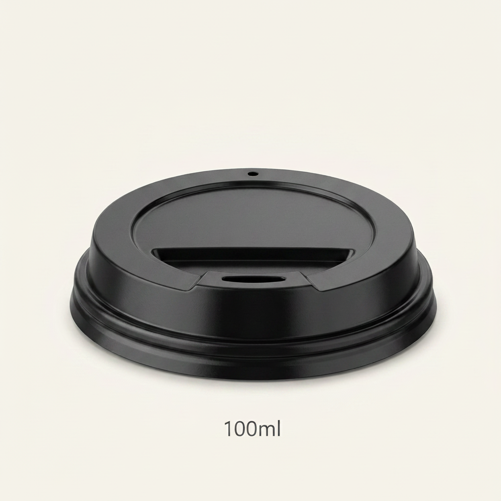 Tampa Cappuccino Branca ou Preta Copo 100ml