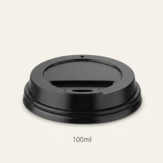 Tampa Cappuccino Branca ou Preta Copo 100ml
