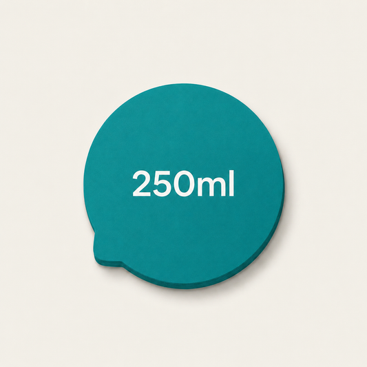 Tampa de Papel Selo Personalizado Pote 250ml