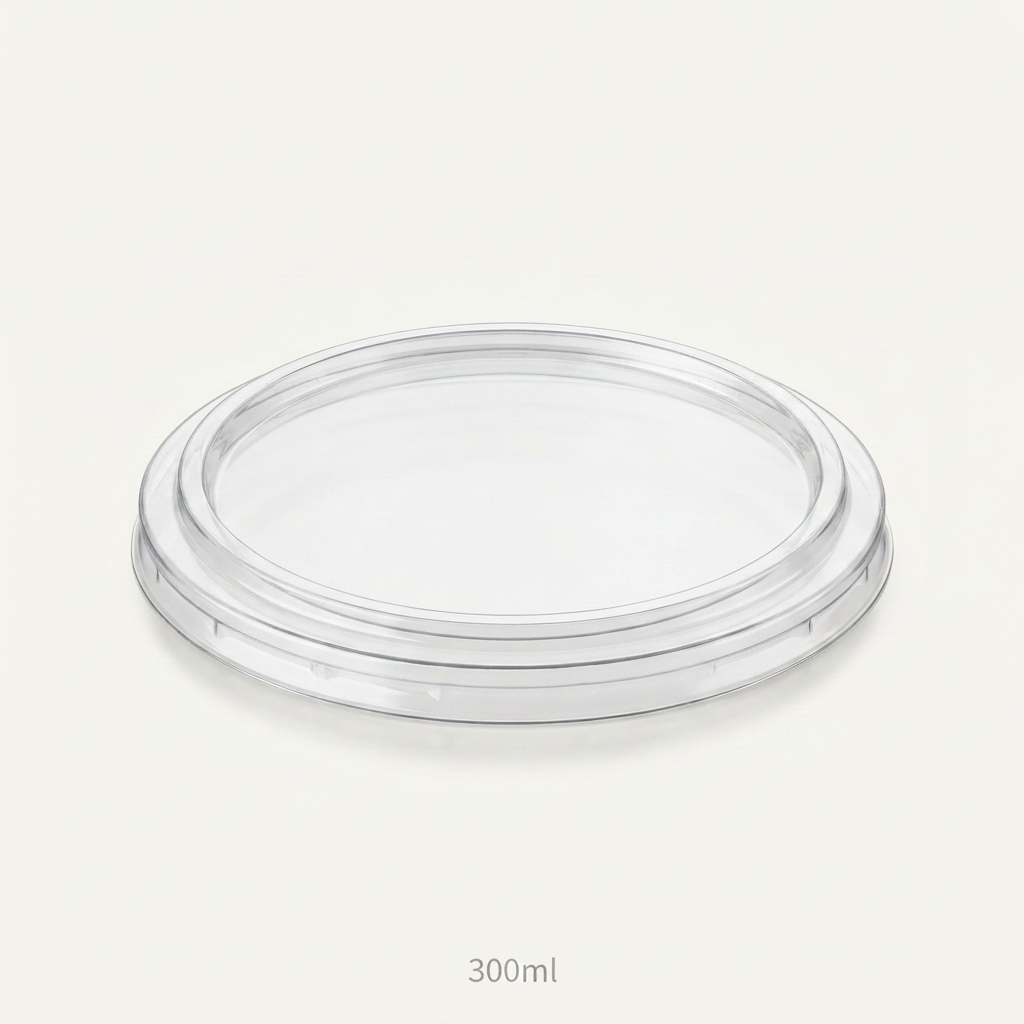Tampa PET para Copo com ou sem furo 300ml