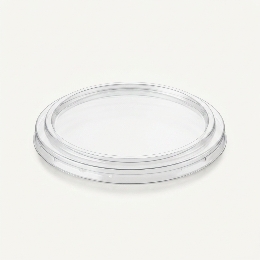 Tampa PET para Copo com ou sem furo 500ml