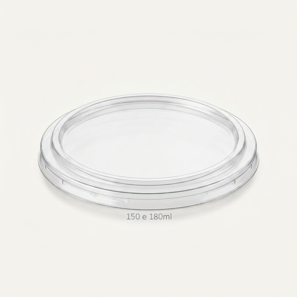 Tampa PET para Pote 150 ml a 180 ml
