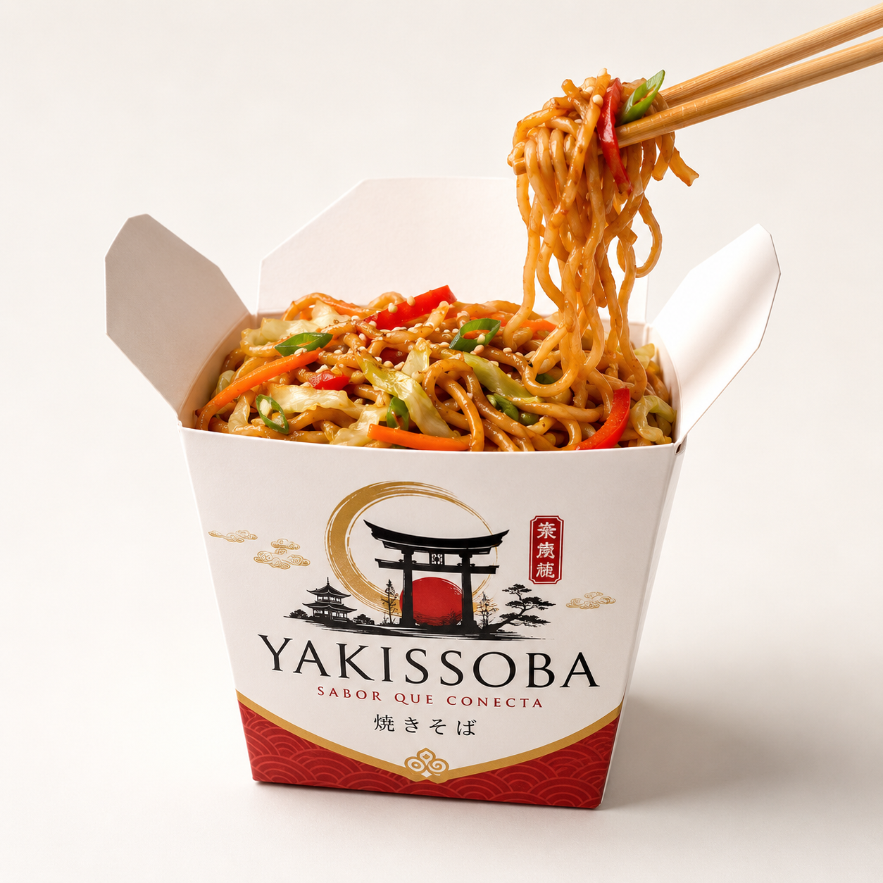 Box Comida/Yakissoba 800g Personalizado