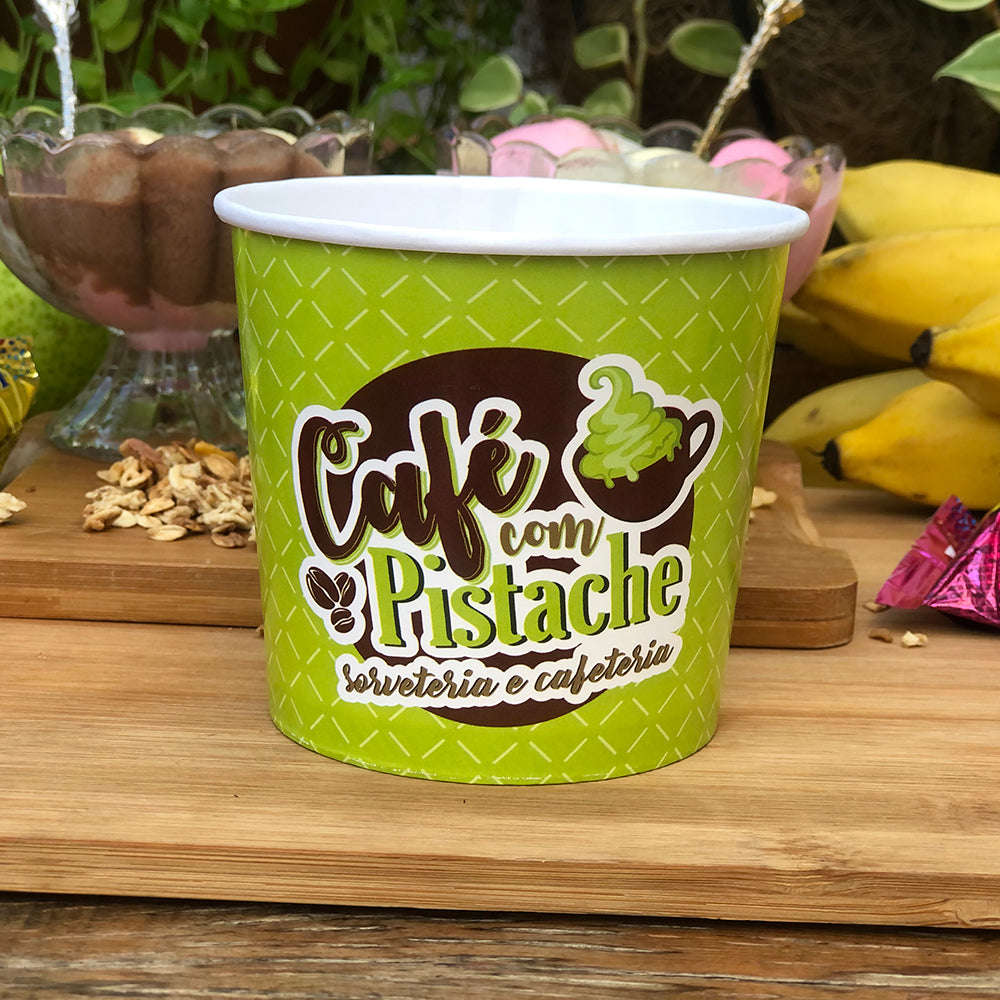 Pote Biodegradável Personalizado 360 ml