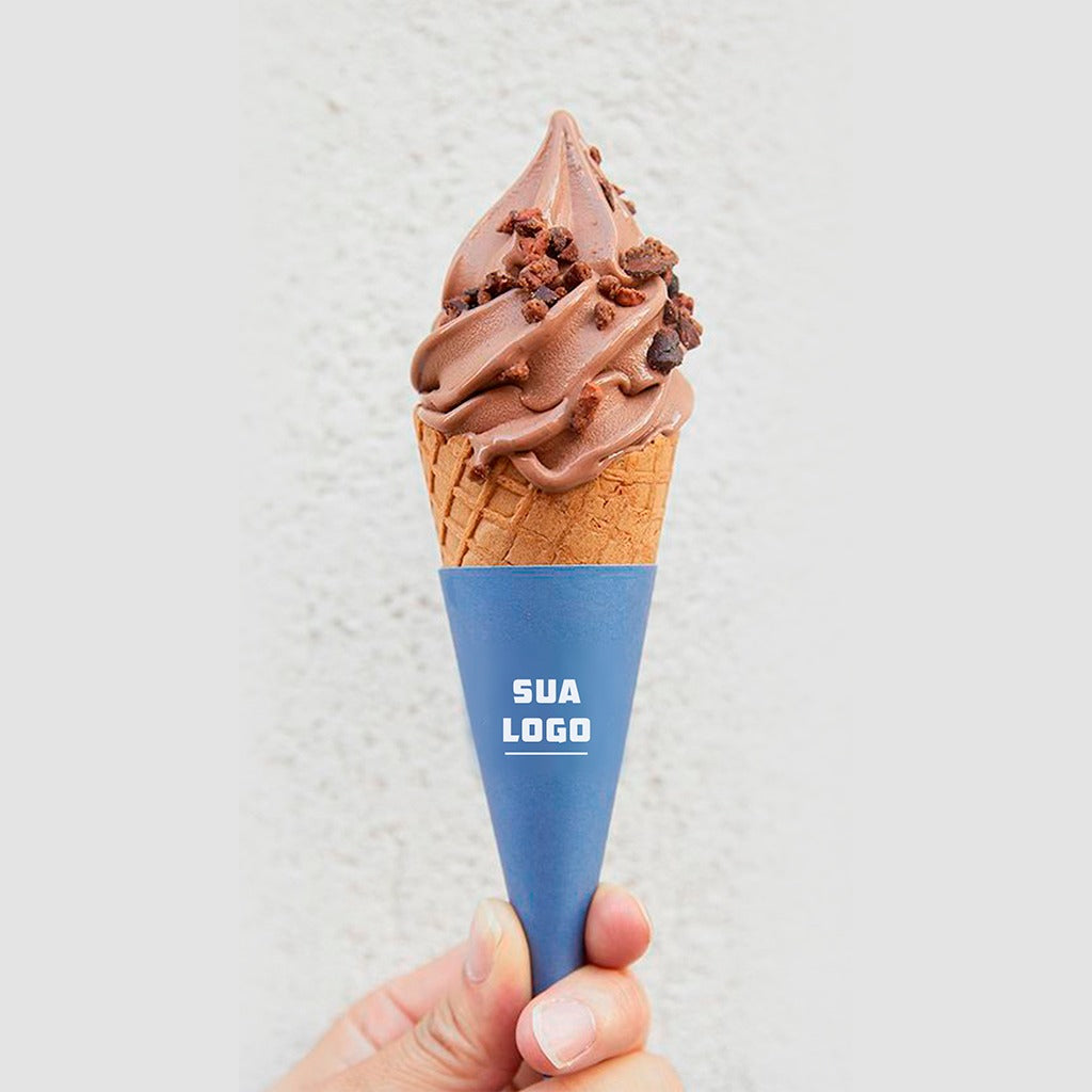 Cone para casquinha de sorvete Personalizado - M/G