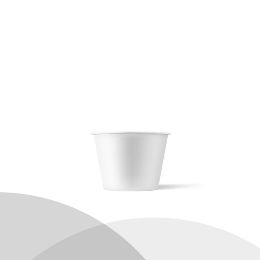 Copo de Papel Branco Biodegradável 60 ml
