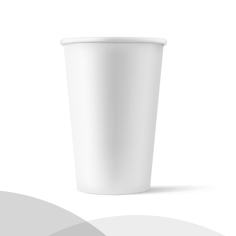 Copo de Papel Branco Biodegradável 300 ml