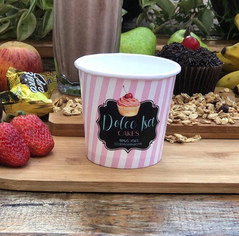 Pote Biodegradável Personalizado 240 ml
