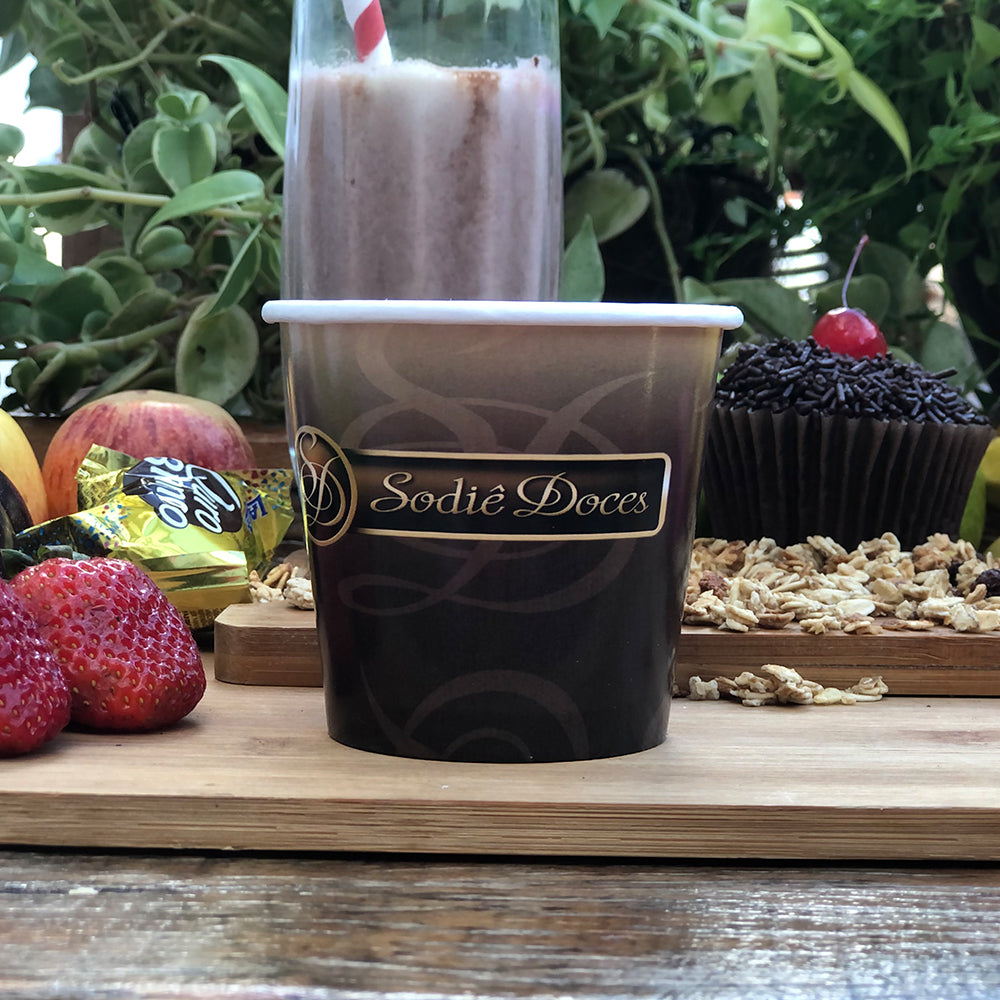 Pote Biodegradável Personalizado 240 ml
